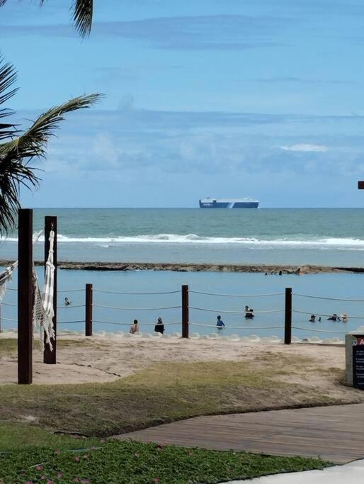 Apt Beira Mar Em Muro Alto Ao Lado Do Nanai Porto de Galinhas Ngoại thất bức ảnh