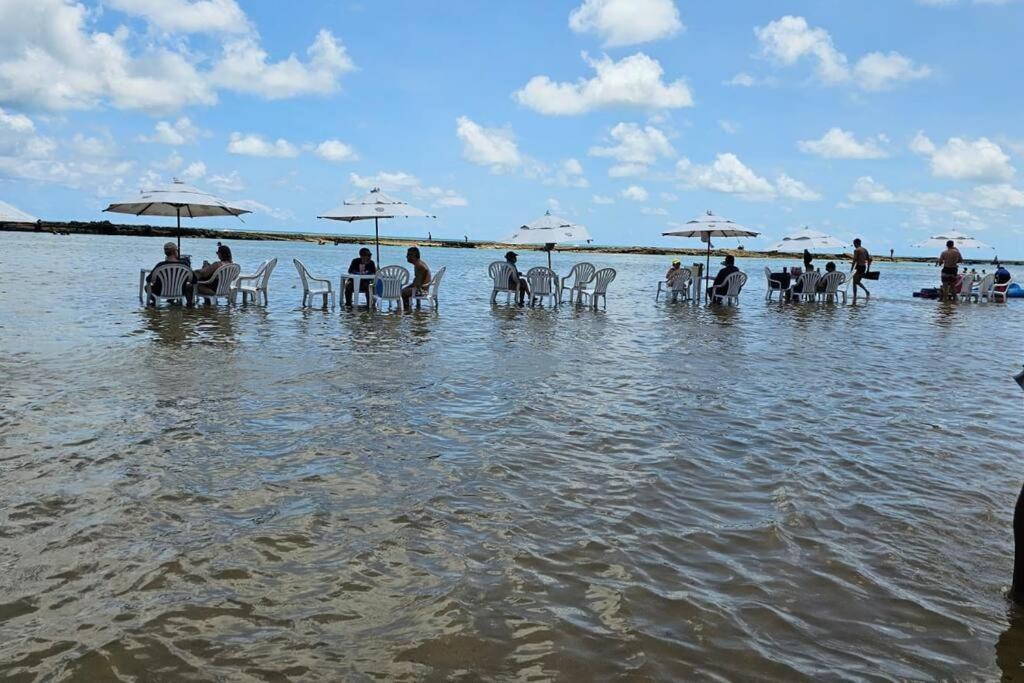 Apt Beira Mar Em Muro Alto Ao Lado Do Nanai Porto de Galinhas Ngoại thất bức ảnh